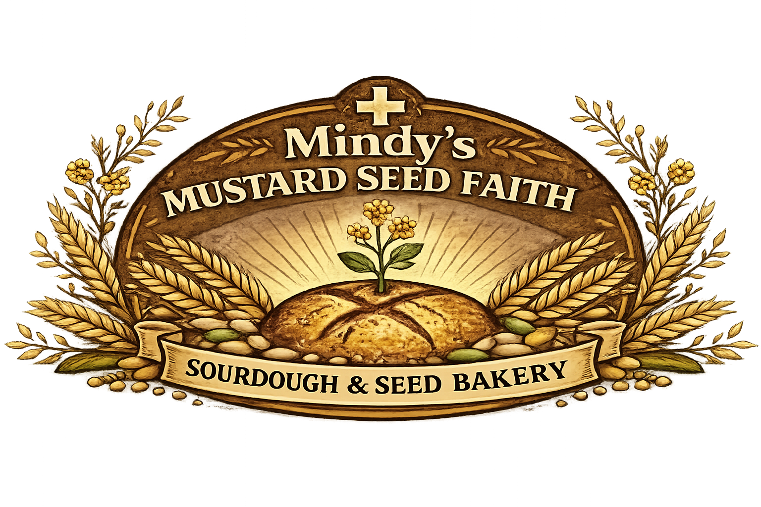 Mindy's Mustard Seed Logo